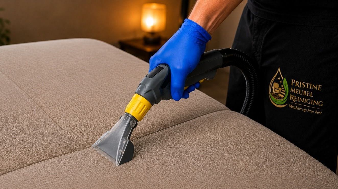 Extractiereiniging van een zetel